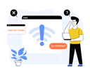 پیش‌نمایش فایل no-internet-error-4268373 از پک فعالیت تجاری