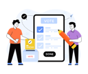 پیش‌نمایش فایل digital-voting-4268414 از پک کسب و کار