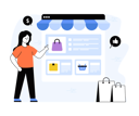 پیش‌نمایش فایل online-shopping-store-4268440 از پک کسب و کار