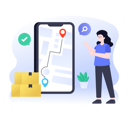 پیش‌نمایش فایل food-delivery-tracking-application-4283429 از پک فروش اینترنتی