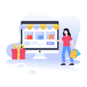 پیش‌نمایش فایل lady-shopping-and-browsing-through-e-commerce-website-4283411 از پک فروش اینترنتی
