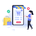 پیش‌نمایش فایل mobile-shopping-4283425 از پک فروش اینترنتی