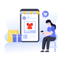 پیش‌نمایش فایل shopping-app-4283435 از پک فروش اینترنتی