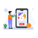 پیش‌نمایش فایل mobile-payment-4439484 از پک اقتصاد، رشد، بانکداری موبایل و فین‌تک
