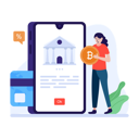 پیش‌نمایش فایل bitcoin-bank-4438684 از پک ارز دیجیتال و بلاکچین