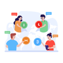 پیش‌نمایش فایل cryptocurrency-network-4438683 از پک ارز دیجیتال و بلاکچین