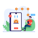 پیش‌نمایش فایل man-transfering-bitcoin-using-application-4438673 از پک ارز دیجیتال و بلاکچین