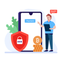 پیش‌نمایش فایل secure-payment-4438660 از پک ارز دیجیتال و بلاکچین
