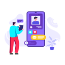 پیش‌نمایش فایل man-commenting-on-social-media-post-4468566 از پک رسانه‌های اجتماعی
