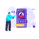 پیش‌نمایش فایل man-giving-like-to-a-social-media-post-4468559 از پک رسانه‌های اجتماعی
