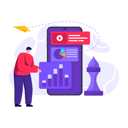 پیش‌نمایش فایل man-using-strategy-for-social-media-marketing-4468562 از پک رسانه‌های اجتماعی