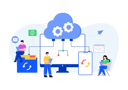 پیش‌نمایش فایل cloud-computing-4487962 از پک برنامه وب و موبایل