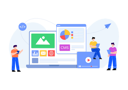 پیش‌نمایش فایل content-management-system-4487986 از پک برنامه وب و موبایل