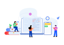 پیش‌نمایش فایل e-reading-by-students-4487969 از پک برنامه وب و موبایل