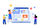 پیش‌نمایش فایل front-end-developer-doing-web-designing-4487948 از پک برنامه وب و موبایل