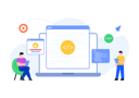پیش‌نمایش فایل full-stack-developer-4487950 از پک برنامه وب و موبایل
