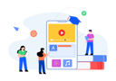 پیش‌نمایش فایل mobile-education-app-4487981 از پک برنامه وب و موبایل
