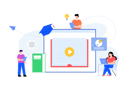 پیش‌نمایش فایل online-education-platform-4487975 از پک برنامه وب و موبایل
