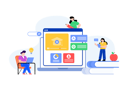 پیش‌نمایش فایل online-learning-4487965 از پک برنامه وب و موبایل