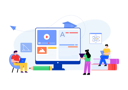 پیش‌نمایش فایل online-learning-course-4487963 از پک برنامه وب و موبایل