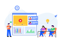 پیش‌نمایش فایل students-getting-online-training-4487966 از پک برنامه وب و موبایل