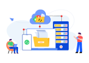 پیش‌نمایش فایل cloud-data-storage-4487390 از پک برنامه وب و موبایل