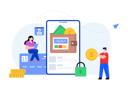 پیش‌نمایش فایل e-wallet-4487367 از پک برنامه وب و موبایل