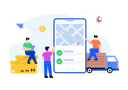 پیش‌نمایش فایل mobile-cargo-tracking-4487377 از پک برنامه وب و موبایل