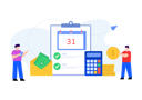 پیش‌نمایش فایل salary-payment-4487389 از پک برنامه وب و موبایل