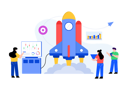 پیش‌نمایش فایل startup-launch-4487368 از پک برنامه وب و موبایل