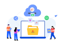 پیش‌نمایش فایل upload-file-to-cloud-4487405 از پک برنامه وب و موبایل