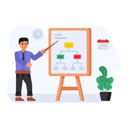 پیش‌نمایش فایل person-explaining-workflow-4439366 از پک کسب و کار