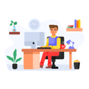 پیش‌نمایش فایل working-businessman-4439380 از پک کسب و کار
