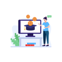 پیش‌نمایش فایل girl-paying-online-education-fees-4439009 از پک مدرسه و آموزش آنلاین