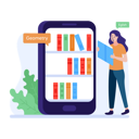 پیش‌نمایش فایل girl-using-digital-library-4438991 از پک مدرسه و آموزش آنلاین