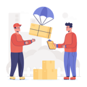 پیش‌نمایش فایل balloon-delivery-4490966 از پک خدمات تحویل کالا