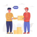 پیش‌نمایش فایل courier-delivery-4490980 از پک خدمات تحویل کالا