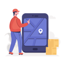 پیش‌نمایش فایل shipment-tracking-4490956 از پک خدمات تحویل کالا