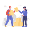 پیش‌نمایش فایل shipping-service-4490976 از پک خدمات تحویل کالا
