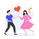 پیش‌نمایش فایل couple-dancing-together-4489754 از پک روز ولنتاین