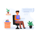 پیش‌نمایش فایل employee-doing-work-from-home-4463679 از پک کار از خانه