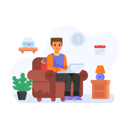 پیش‌نمایش فایل remote-working-4463676 از پک کار از خانه
