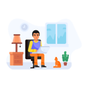 پیش‌نمایش فایل work-from-home-4463690 از پک کار از خانه