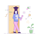 پیش‌نمایش فایل girl-feeling-happy-on-convocation-4503144 از پک آموزش الکترونیک و تحصیل