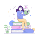 پیش‌نمایش فایل girl-reading-book-4503132 از پک آموزش الکترونیک و تحصیل