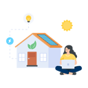 پیش‌نمایش فایل eco-home-4472087 از پک فناوری سبز