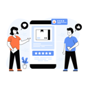 پیش‌نمایش فایل customers-adding-review-to-the-product-online-4487033 از پک وب