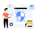 پیش‌نمایش فایل cybersecurity-developer-working-on-a-project-4487025 از پک وب