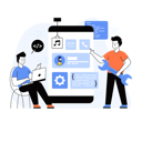 پیش‌نمایش فایل developers-working-on-app-development-4487028 از پک وب
