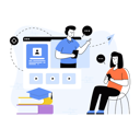 پیش‌نمایش فایل girl-learning-online-using-smartphone-through-video-conference-4487047 از پک وب